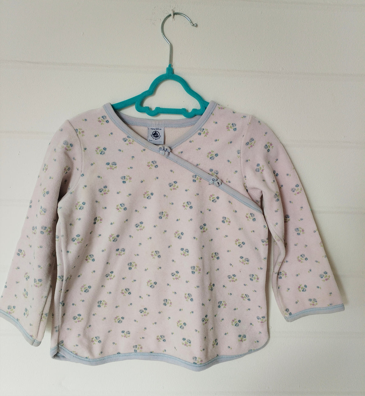 Manche longue petit bateau 4ans