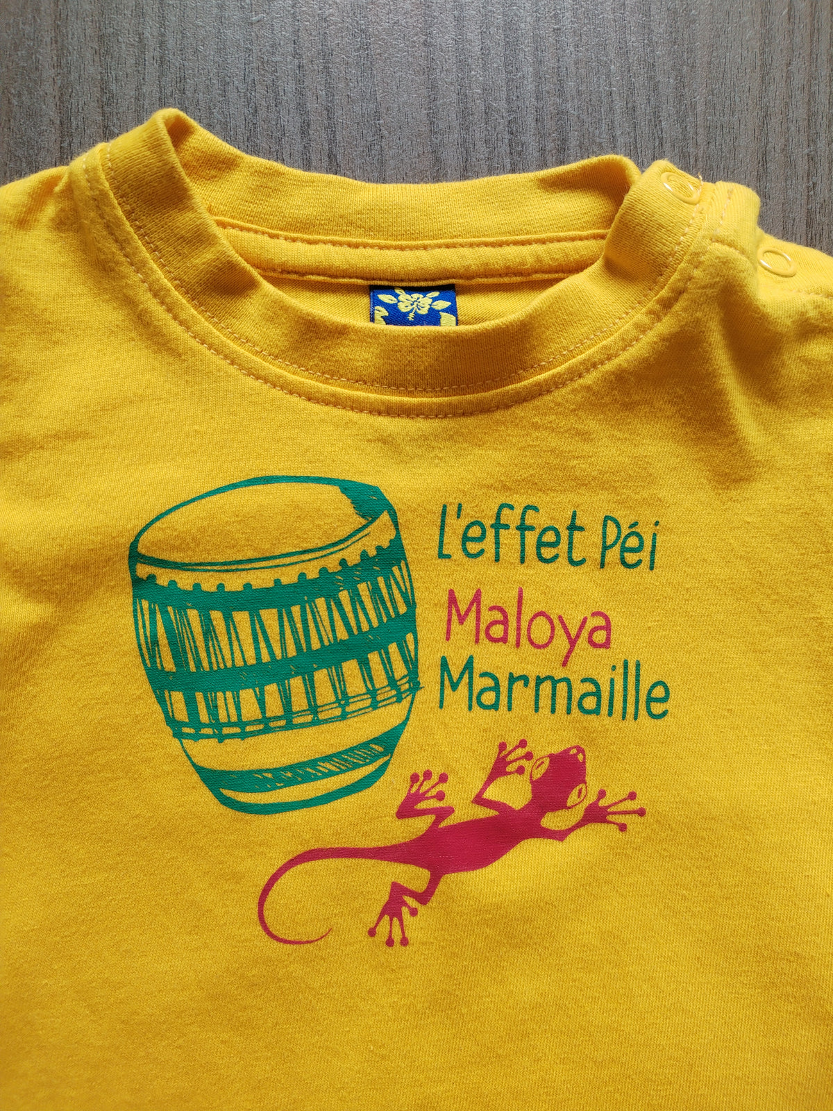 Tee-shirt L'effet pei 6mois
