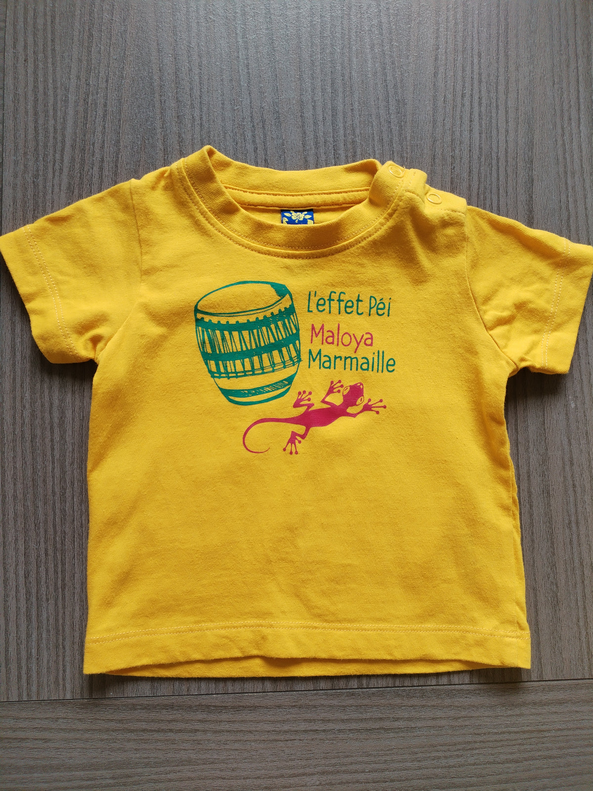 Tee-shirt L'effet pei 6mois