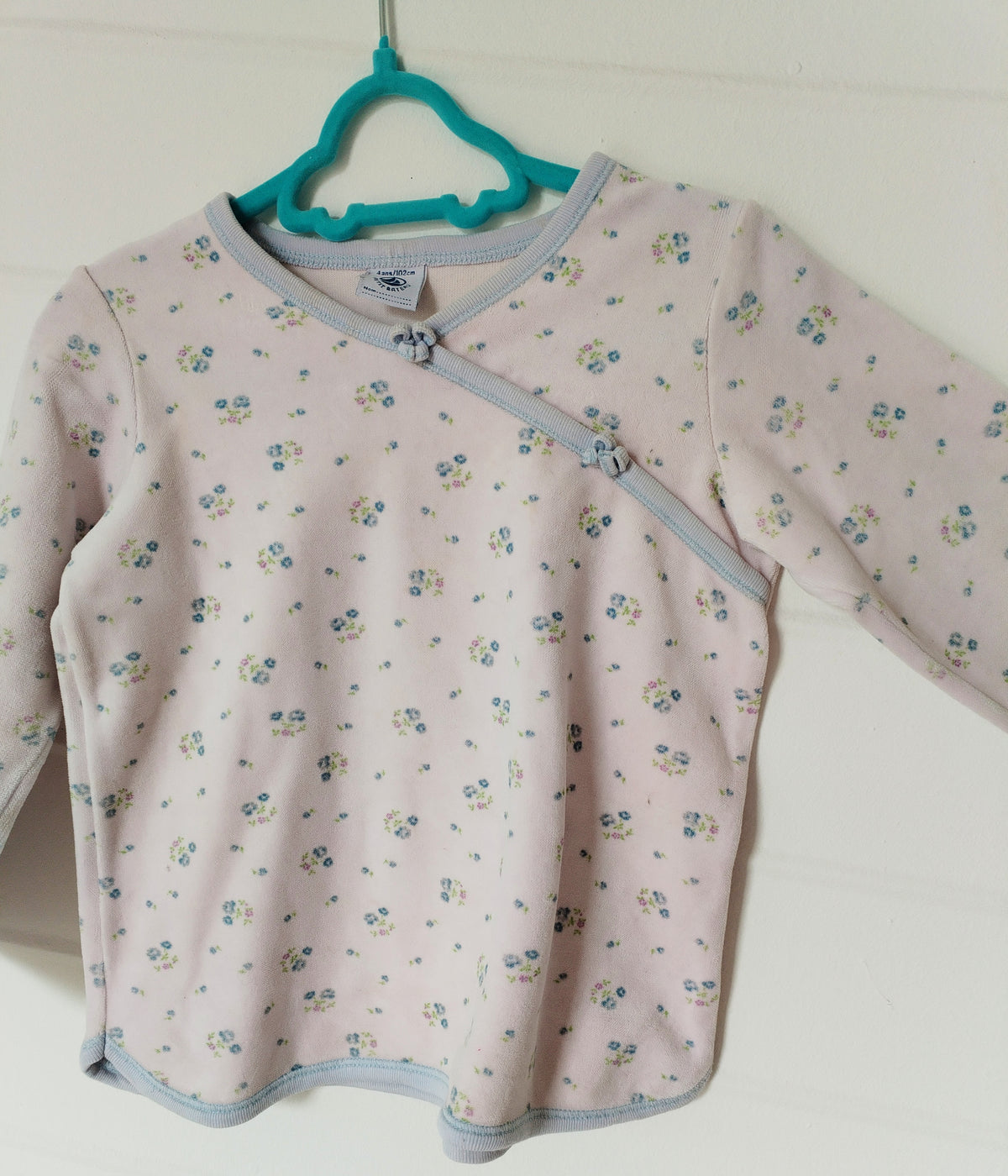 Manche longue petit bateau 4ans